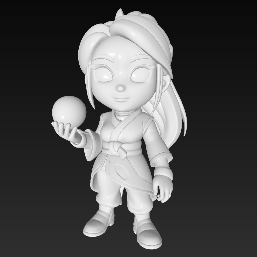 Figurine Sage à peindre