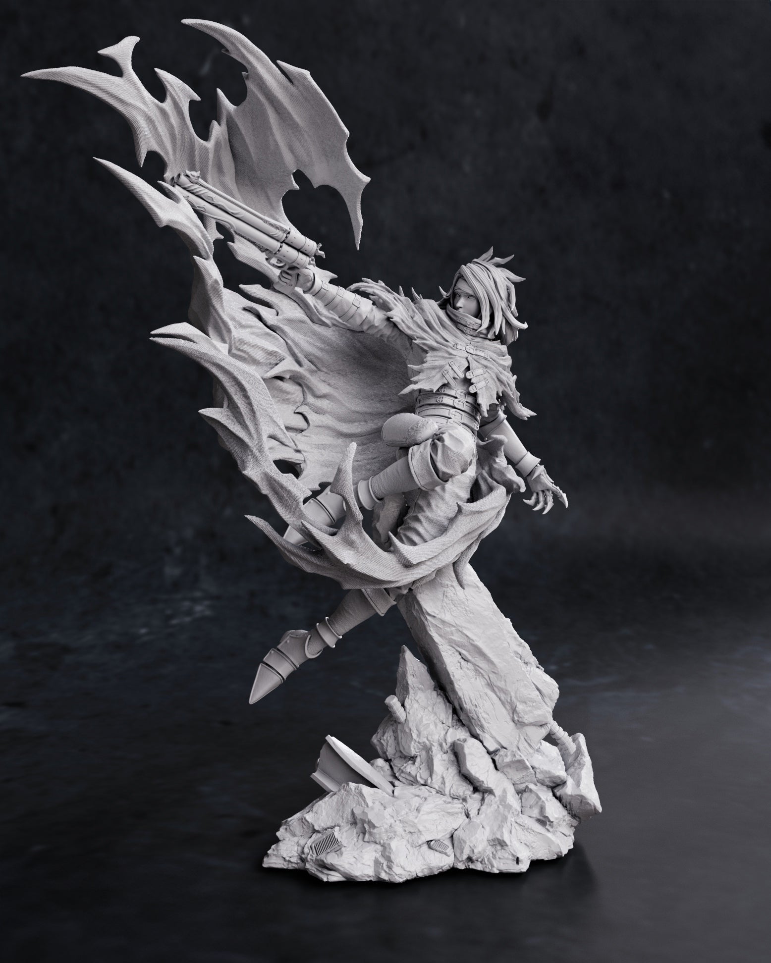 Figurine à peindre Alucard Hellsing manga anime