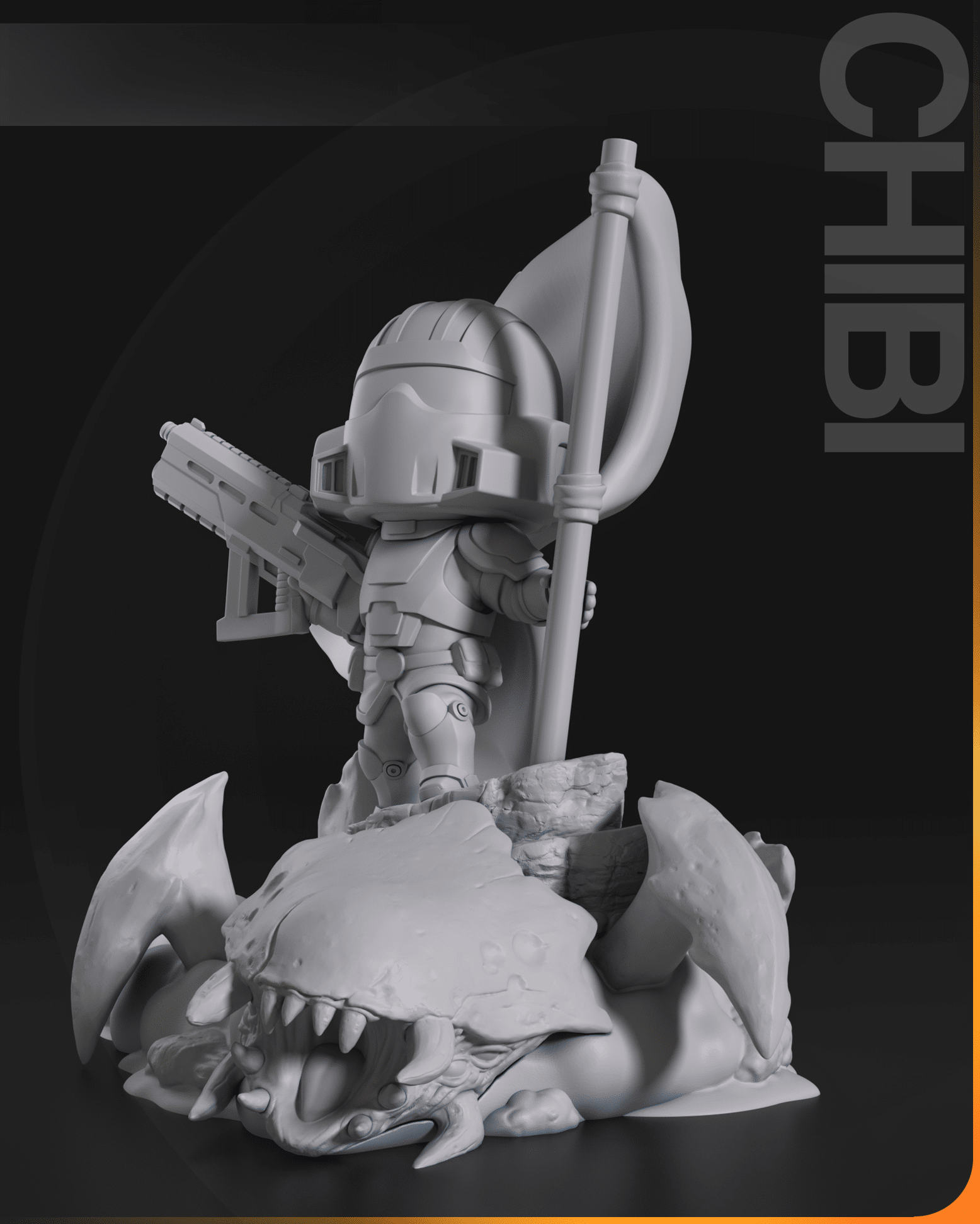 Figurine à Peindre Helldivers 2 Jeux vidéo geek