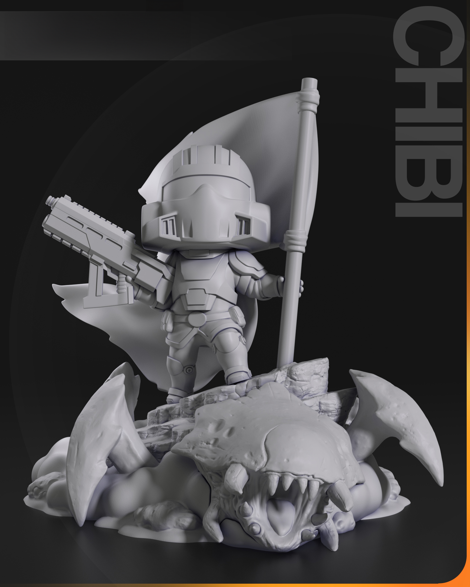 Figurine à Peindre Helldivers 2 Jeux vidéo geek