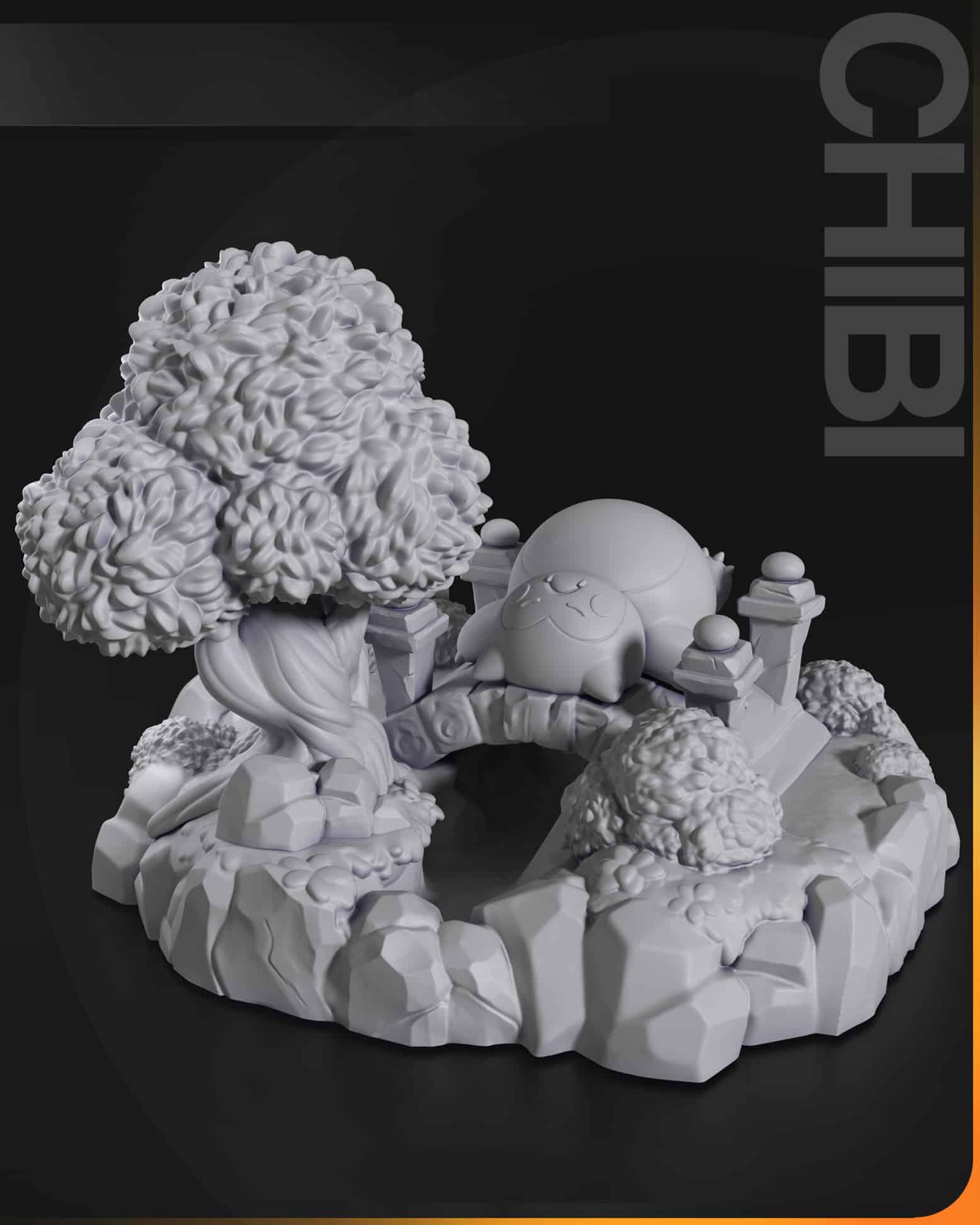 Figurine à peindre Ronflex Pokémon jeux vidéo animé