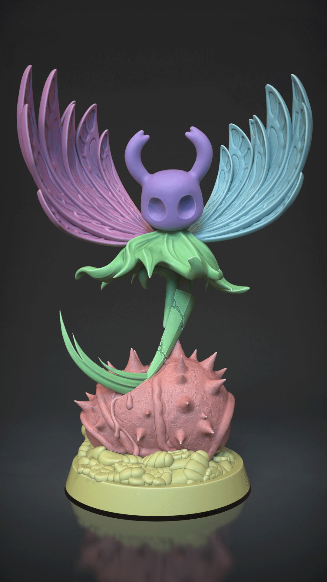 Figurine Hollow Knight a peindre jeux video indie