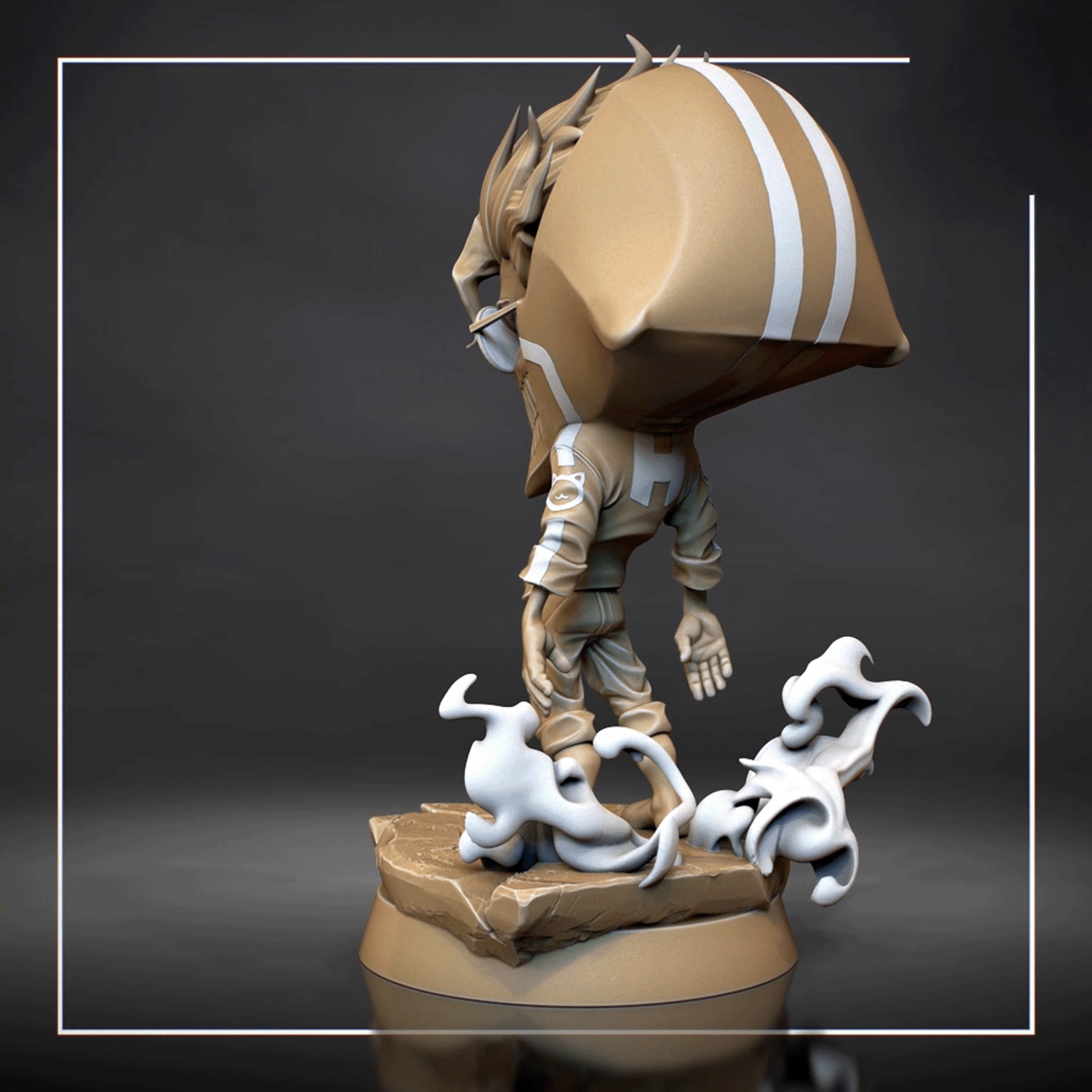 Figurine Okarun a peindre Figurine Dandadan a peindre anime netflix manga