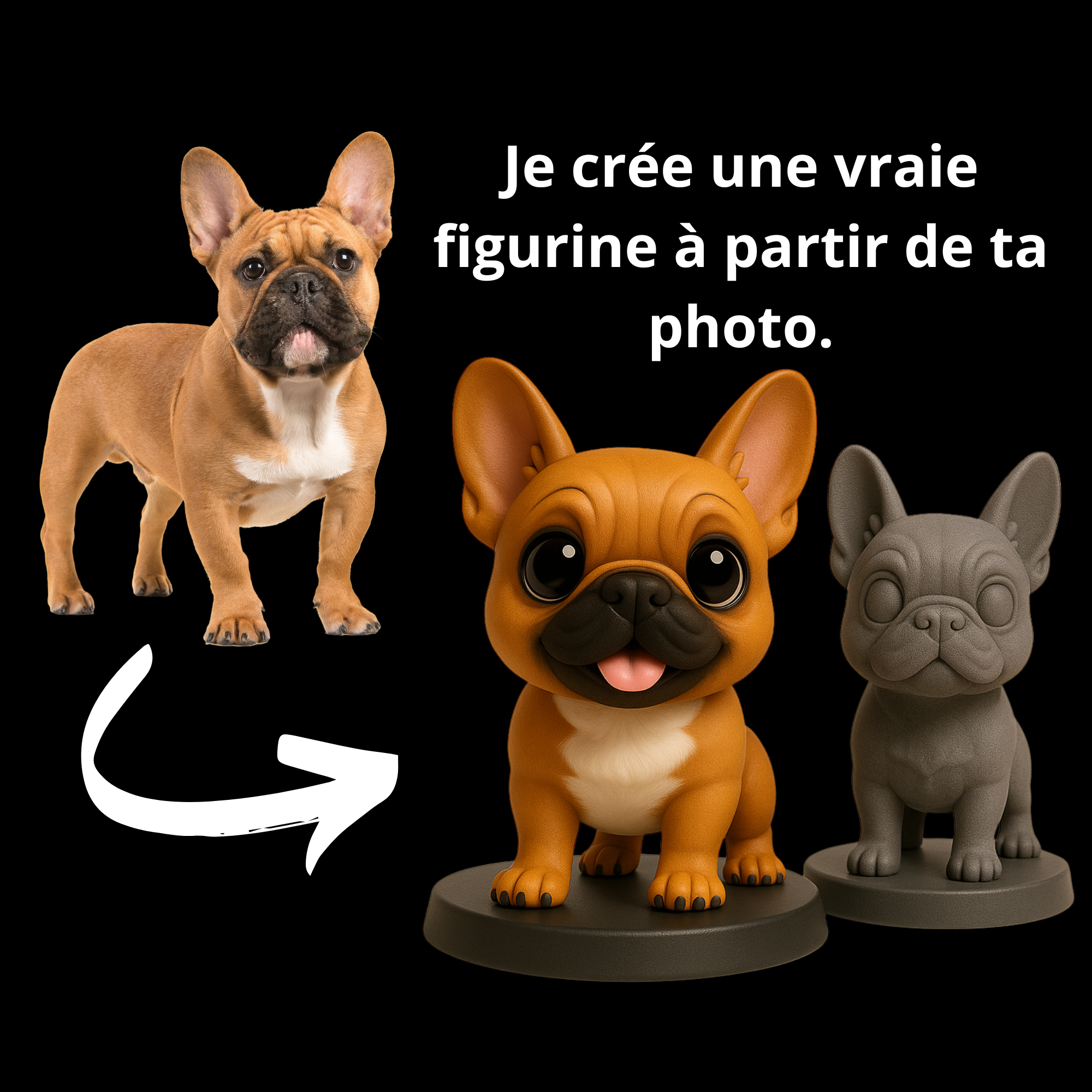 figurine personnalisée animal de compagnie chien