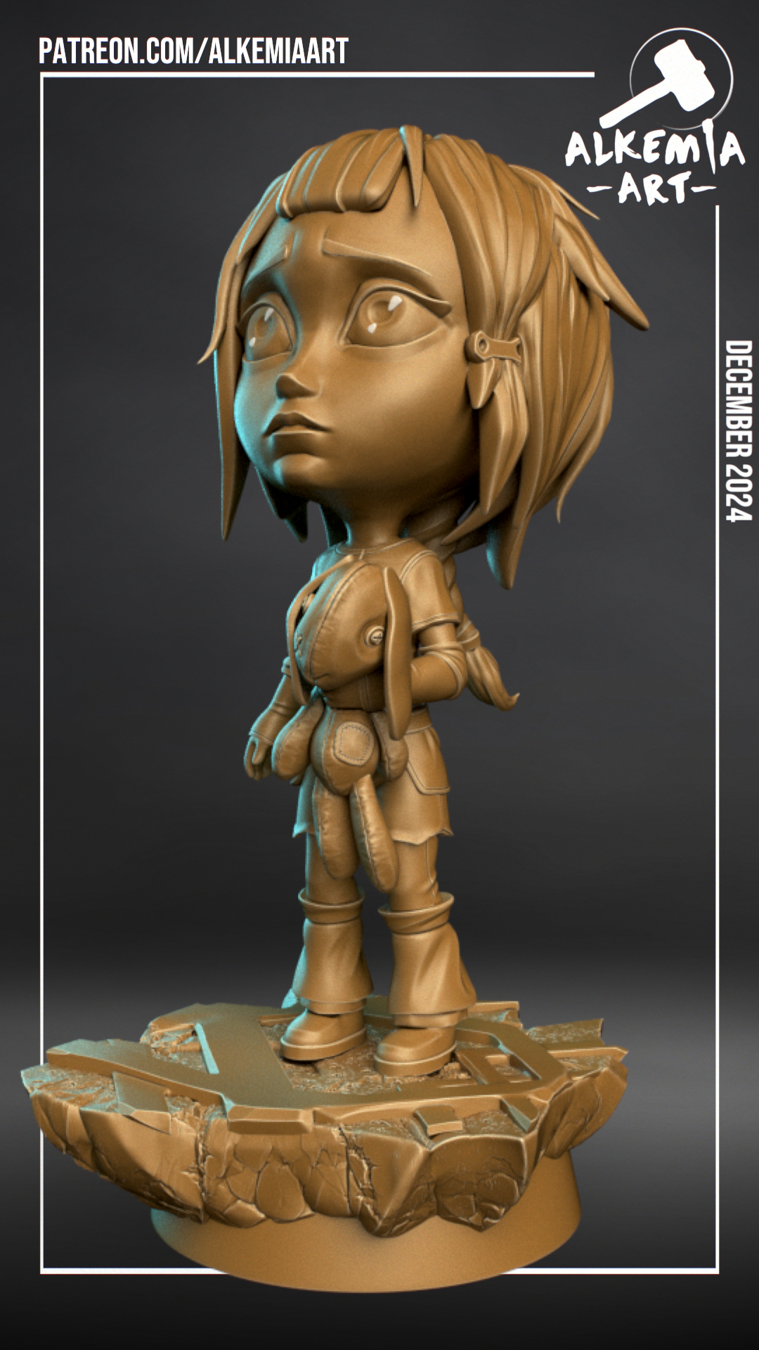 Figurine Powder a peidnre Figurine Arcane a peindre Figurine Netflix a peindre Figurine anime a peindre