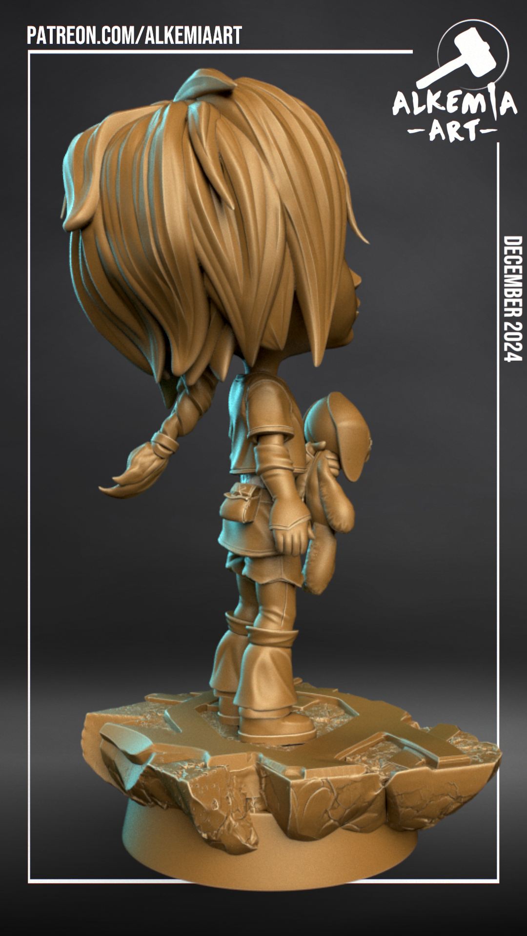 Figurine Powder a peidnre Figurine Arcane a peindre Figurine Netflix a peindre Figurine anime a peindre