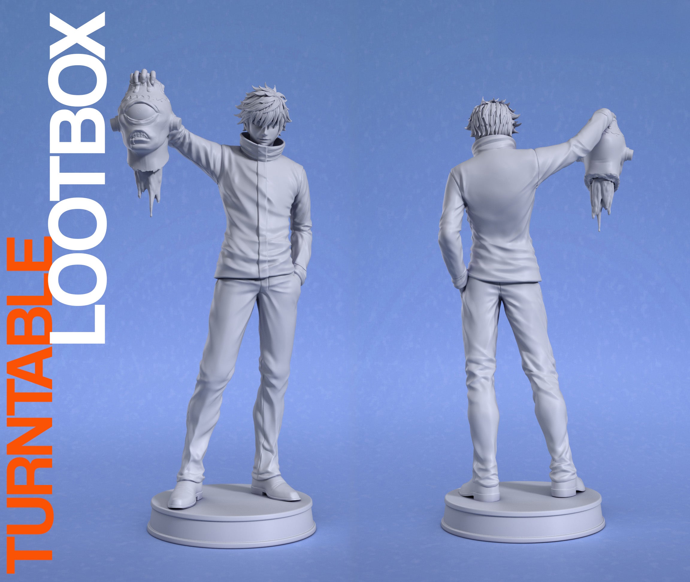 Figurine Satoru Gojo Jujutsu Kaisen a peindre figurine anime figurine manga JJK