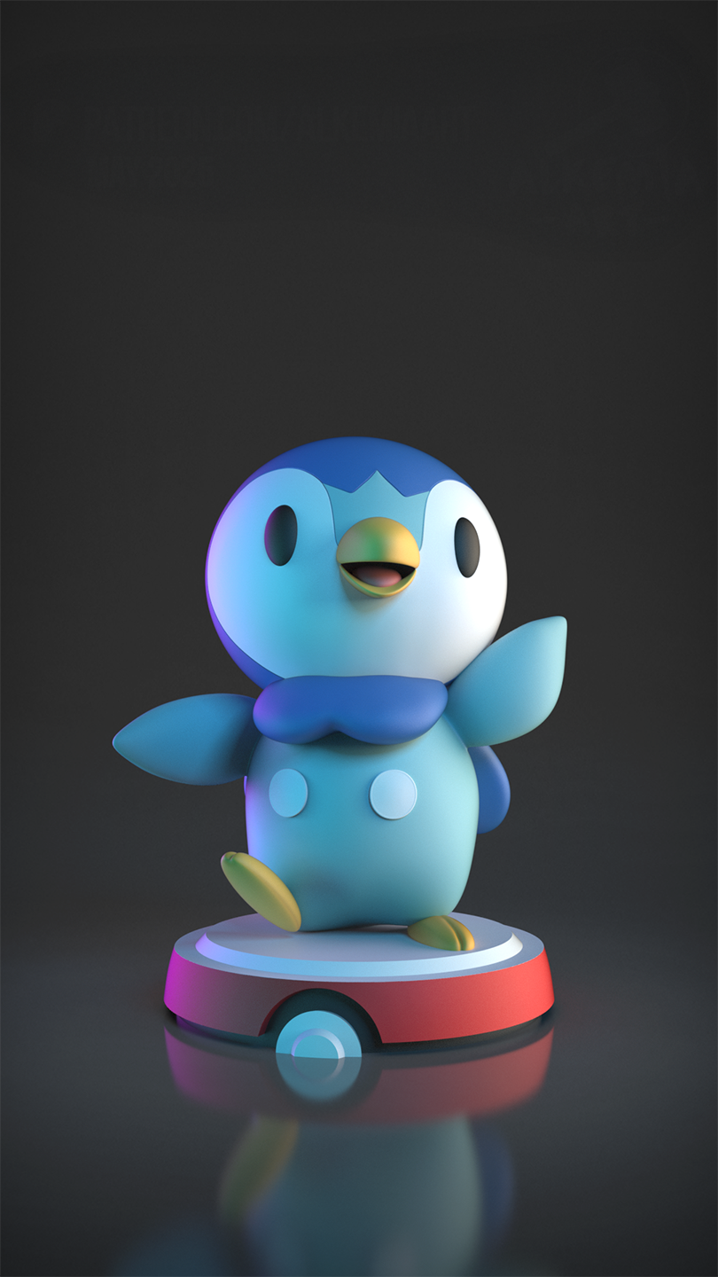 Figurine Tiplouf a peindre figurine pokemon a peindre pokemon anime child