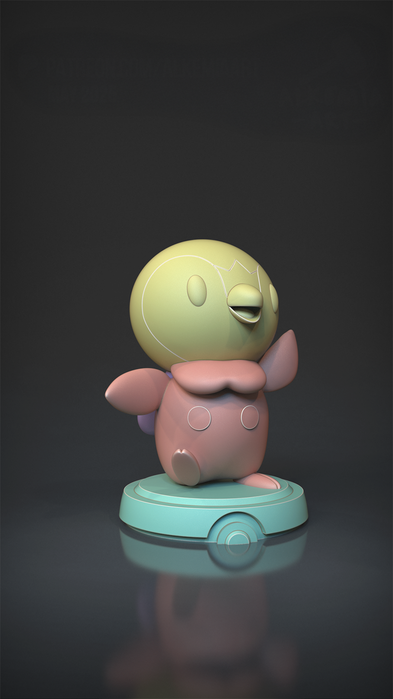 Figurine Tiplouf a peindre figurine pokemon a peindre pokemon anime child
