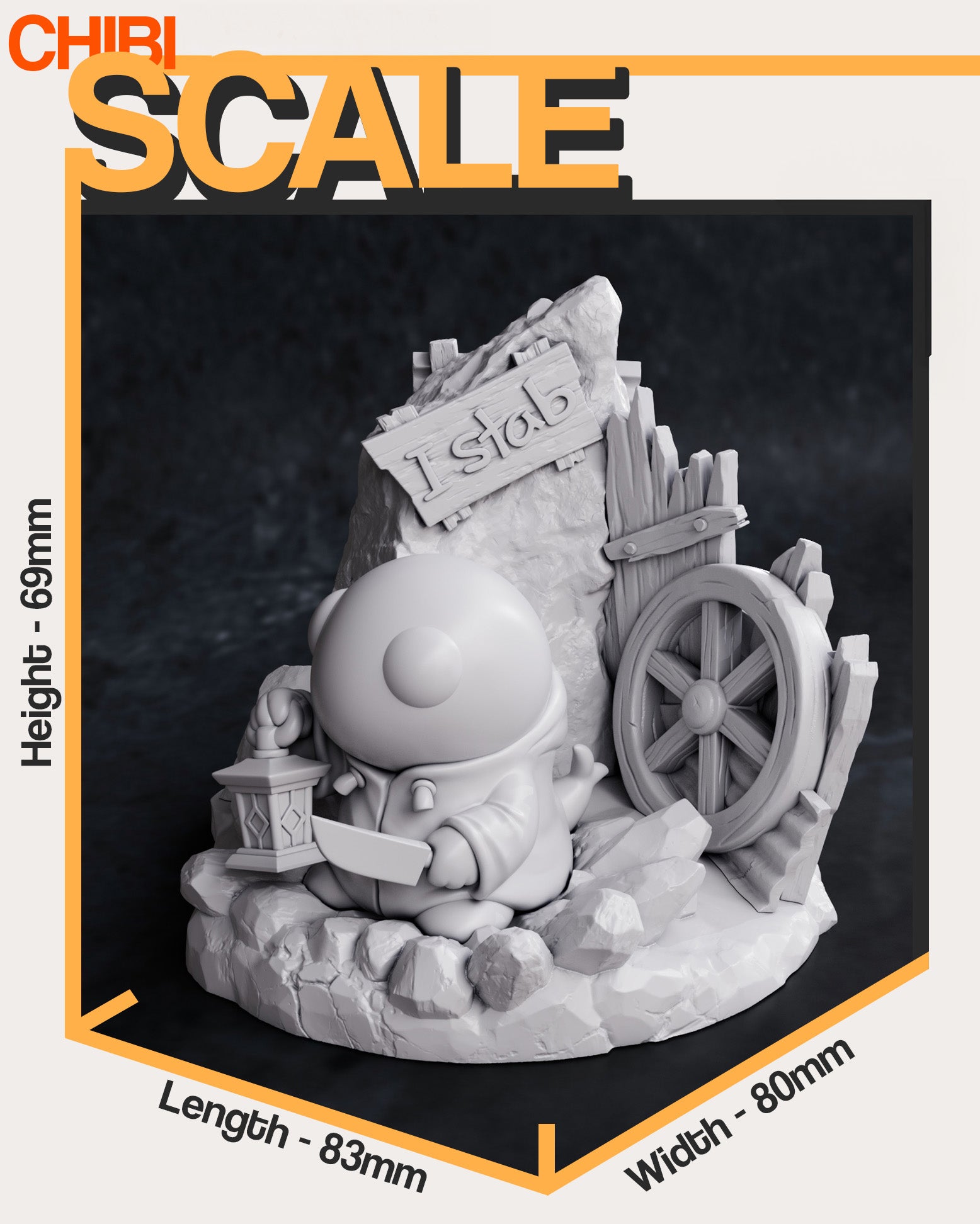 Figurine Tomberry à peindre Final fantasy Jeux video FF8