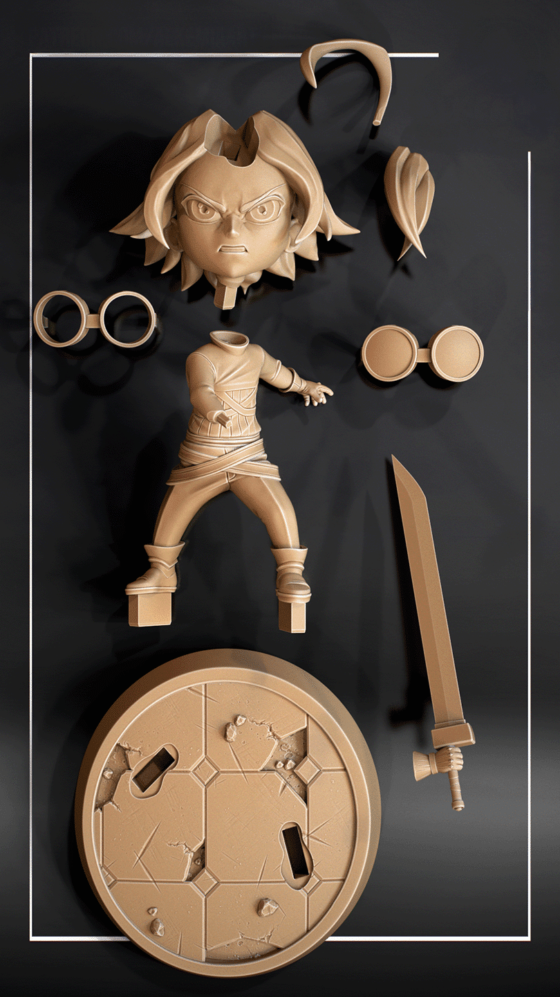 Figurine Will a peindre Figurine Wistoria - Wand and Sword a peindre figurine manga figurine anime
