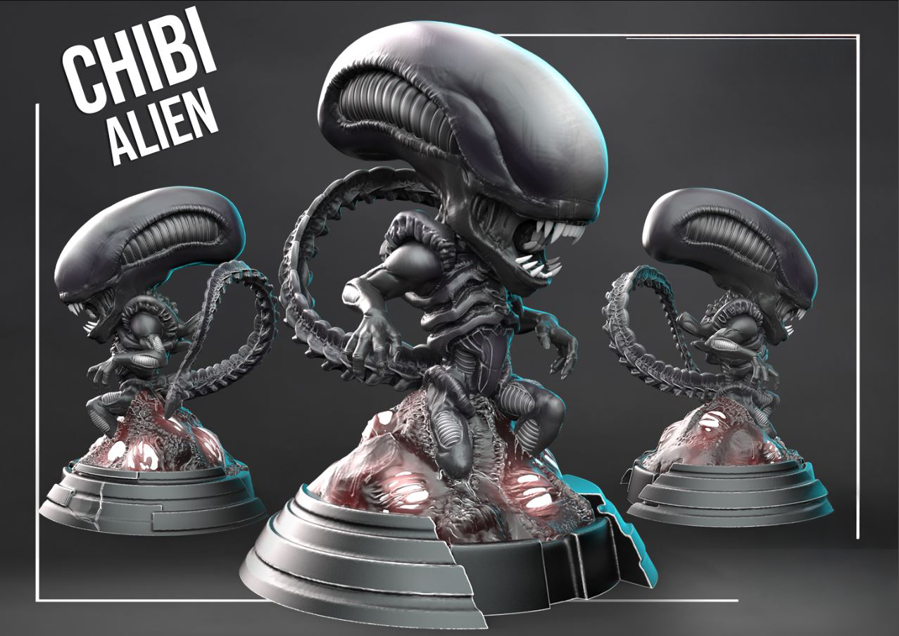 Figurine xenomorphe a peindre figurine alien a peindre films