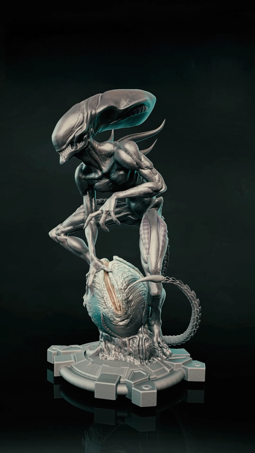 Figurine xenomorphe a peindre figurine alien a peindre films