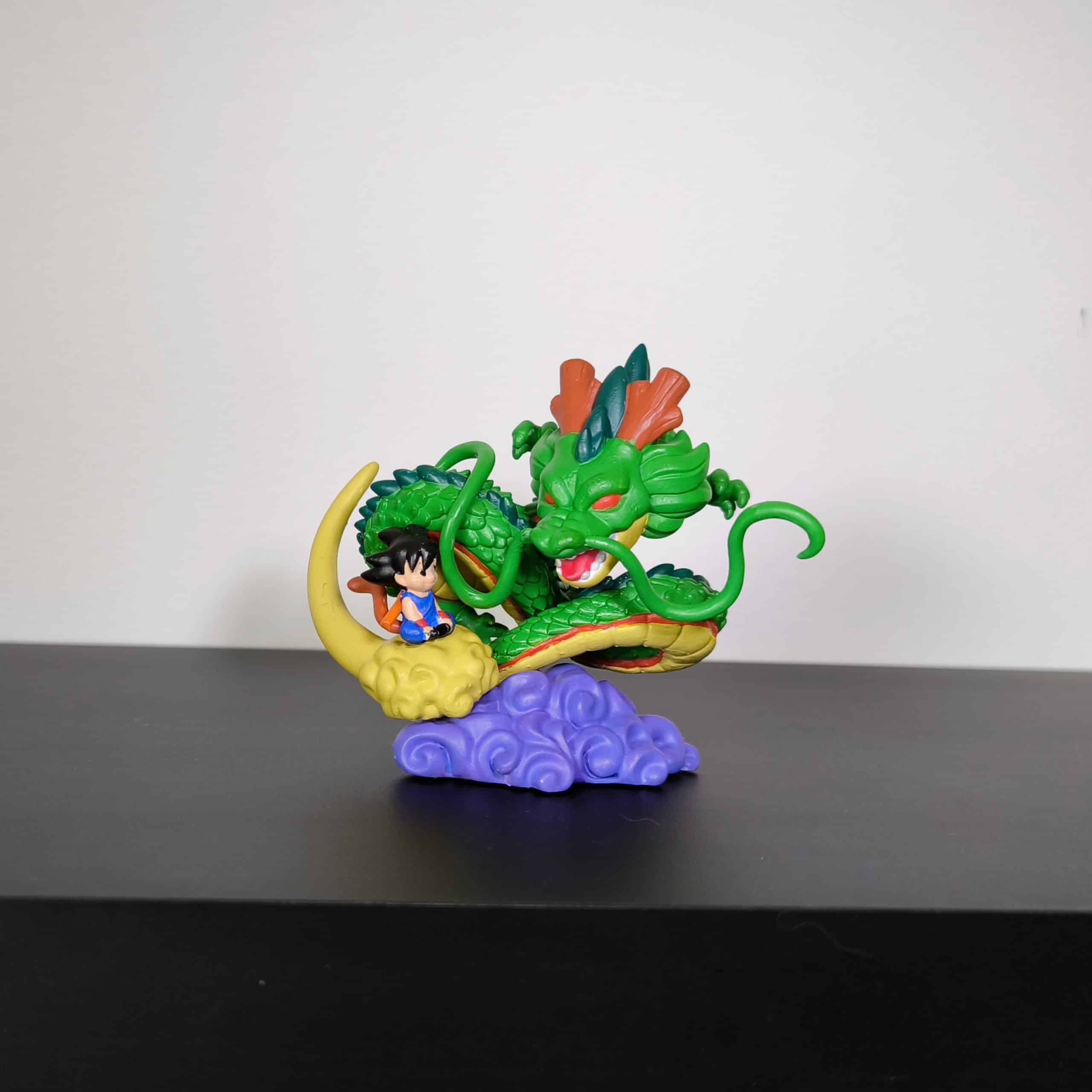 sangoku et shenron (dragon ball)