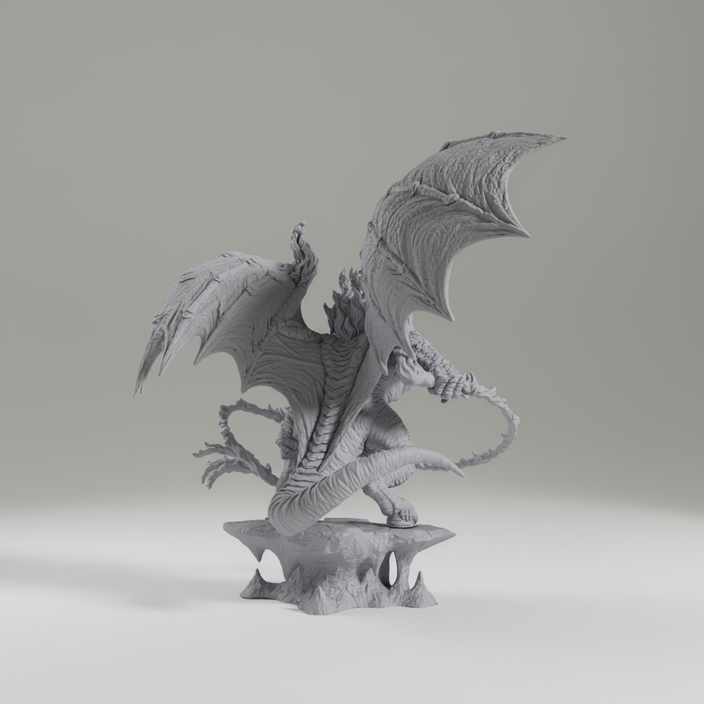 Figurine Balrog du Seigneur des Anneaux à peindre cinema J.R.R Tolkien 