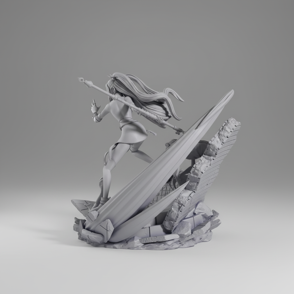 Figurine Mira Kpop Demon Hunters à peindre Figurine Kpop Demon Hunters anime manga Netflix