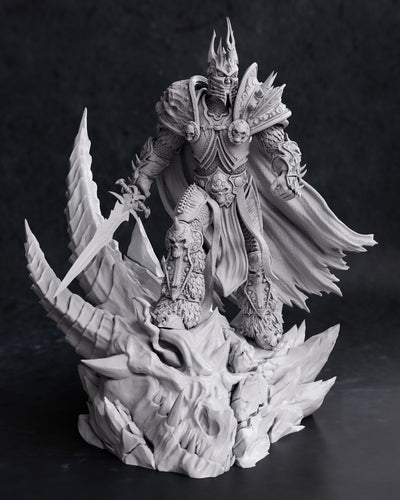 Figurine Arthas à peindre