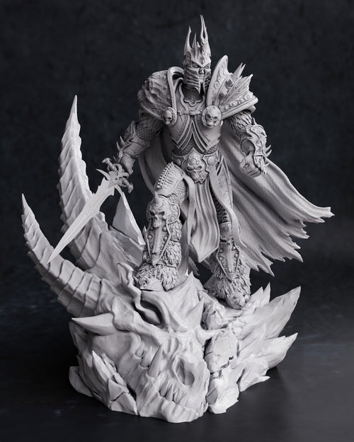 Figurine à peindre Arthas World Of Warcraft jeux vidéo