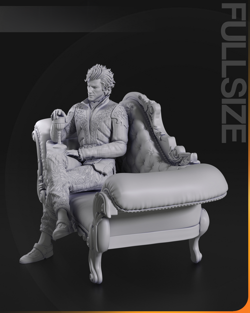 Figurine à peindre Astarion Baldurs Gate 3 Jeux vidéos DND