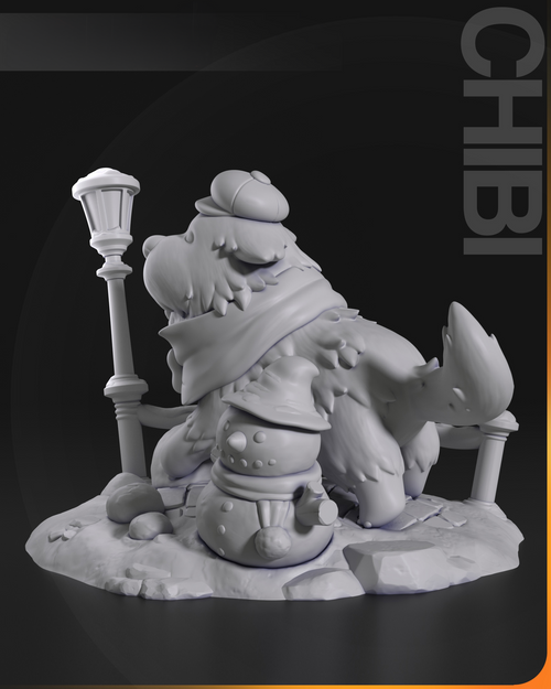 Figurine à peindre Bond Spy Family Manga Animé