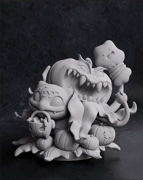 Figurine à peindre Bulbizarre Pokémon manga anime