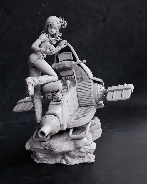 Figurine à peindre Bulma DBZ dragonball manga anime