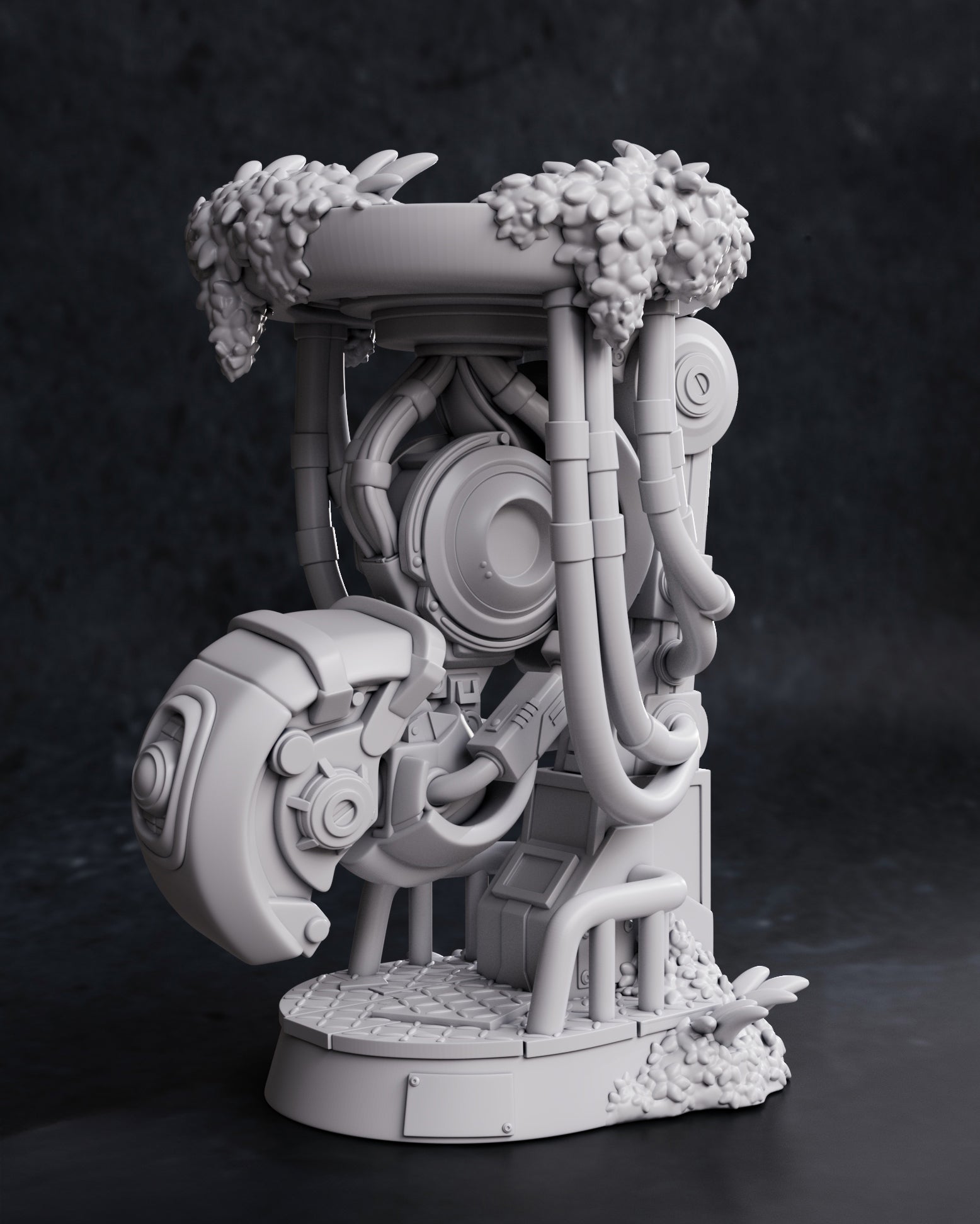 Figurine à peindre Glados Portal 2 jeux vidéo