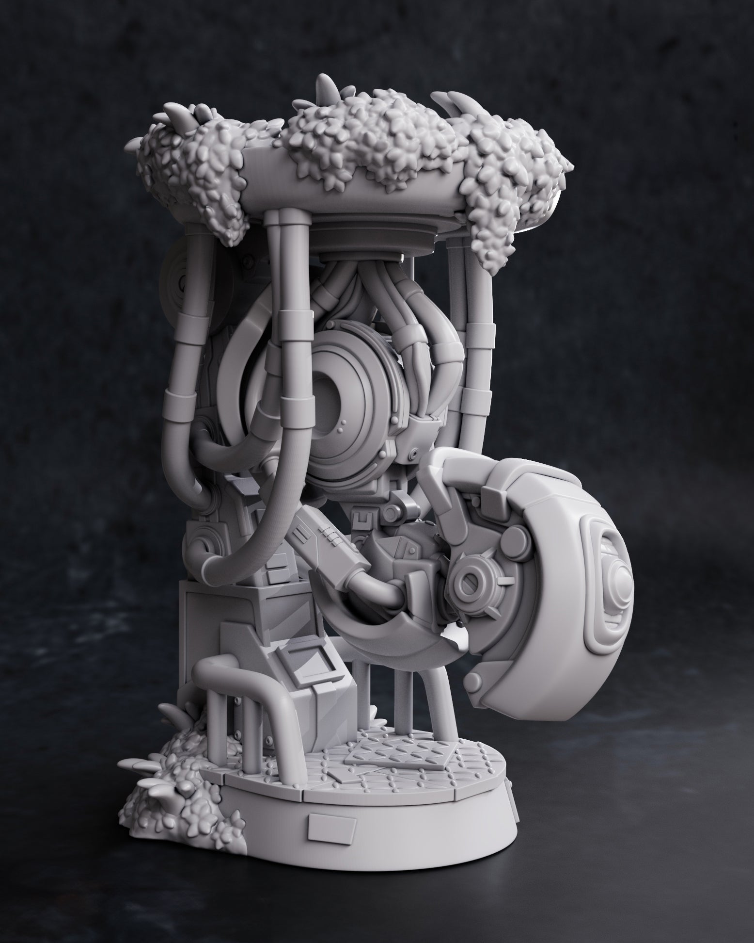 Figurine à peindre Glados Portal 2 jeux vidéo