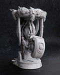 Figurine à peindre Glados Portal 2 jeux vidéo