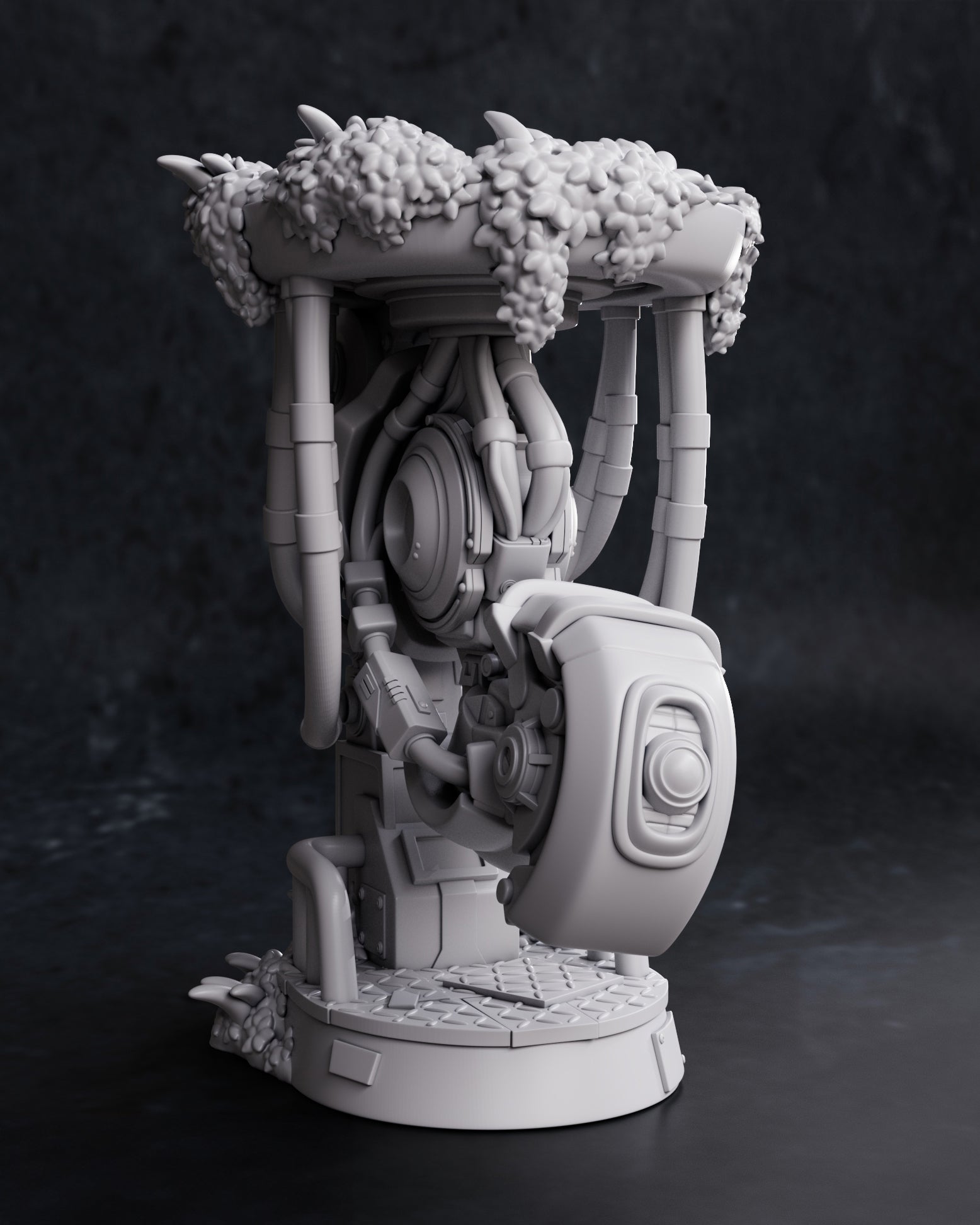 Figurine à peindre Glados Portal 2 jeux vidéo