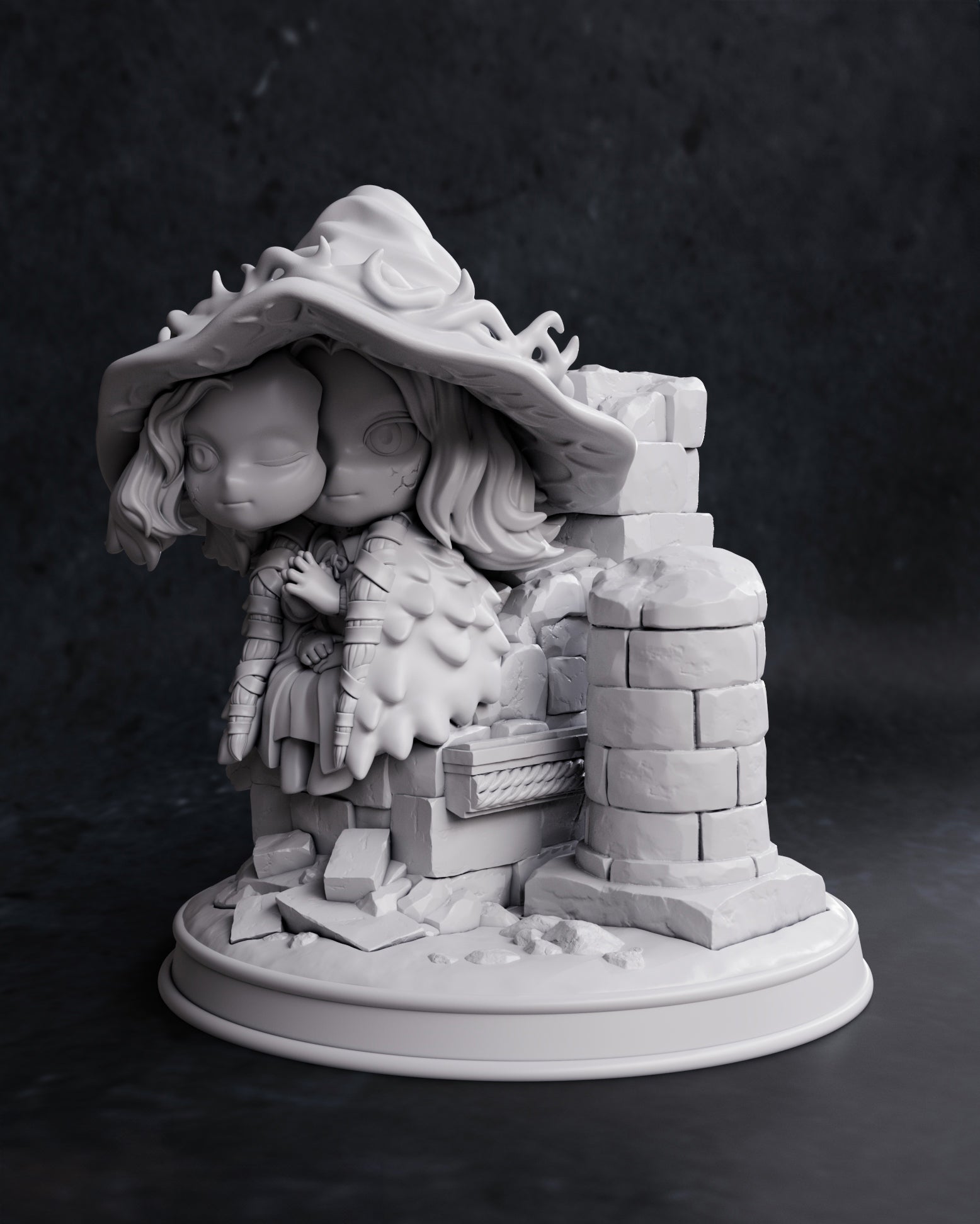 Figurine à peindre Ranni Elden Ring jeux vidéo