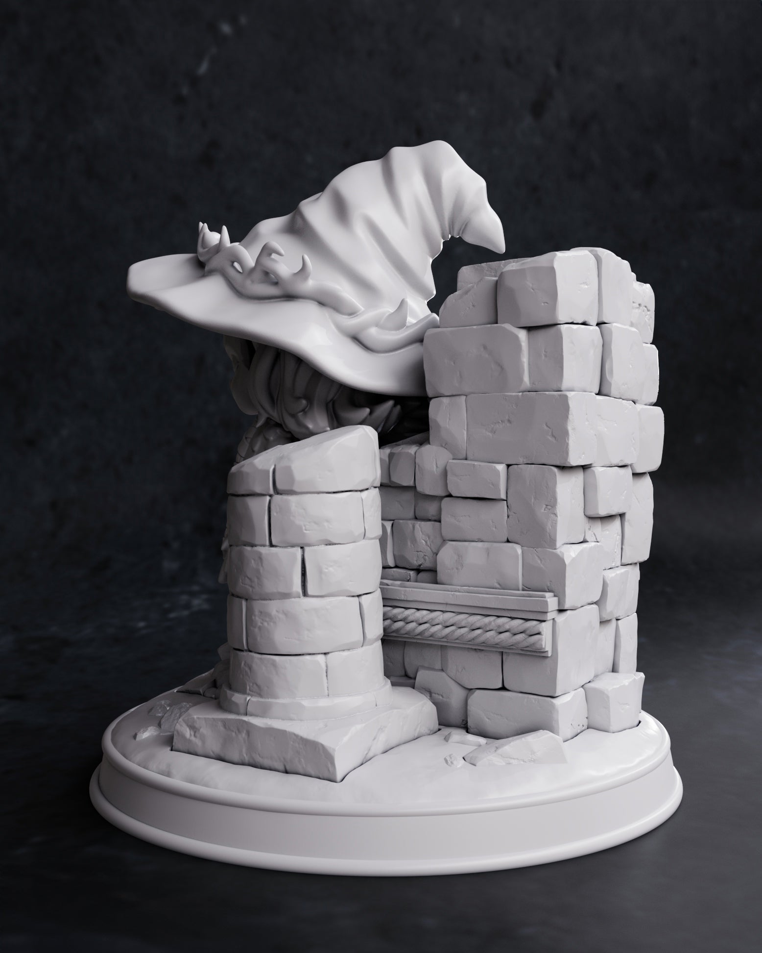 Figurine à peindre Ranni Elden Ring jeux vidéo