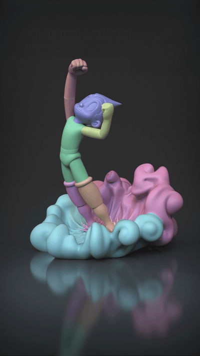 Figurine Astroboy à peindre