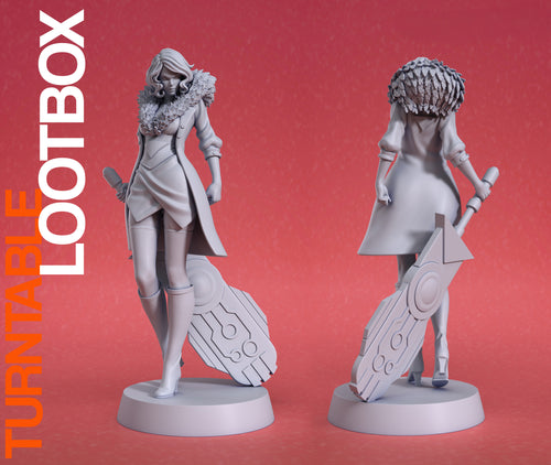 Figurine Red transistor a peindre Figurine Jeux Video