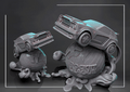 Figurine rocket league a peindre figurine jeux video Steam