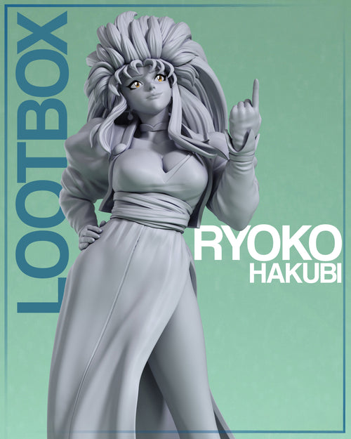 Figurine Ryoko Hakubi Tenchi Muyo! a peindre figurine Manga figurine anime retro