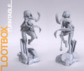 Figurine Sinon SAO a peindre Sword art online Gun gale figurine anime figurine manga