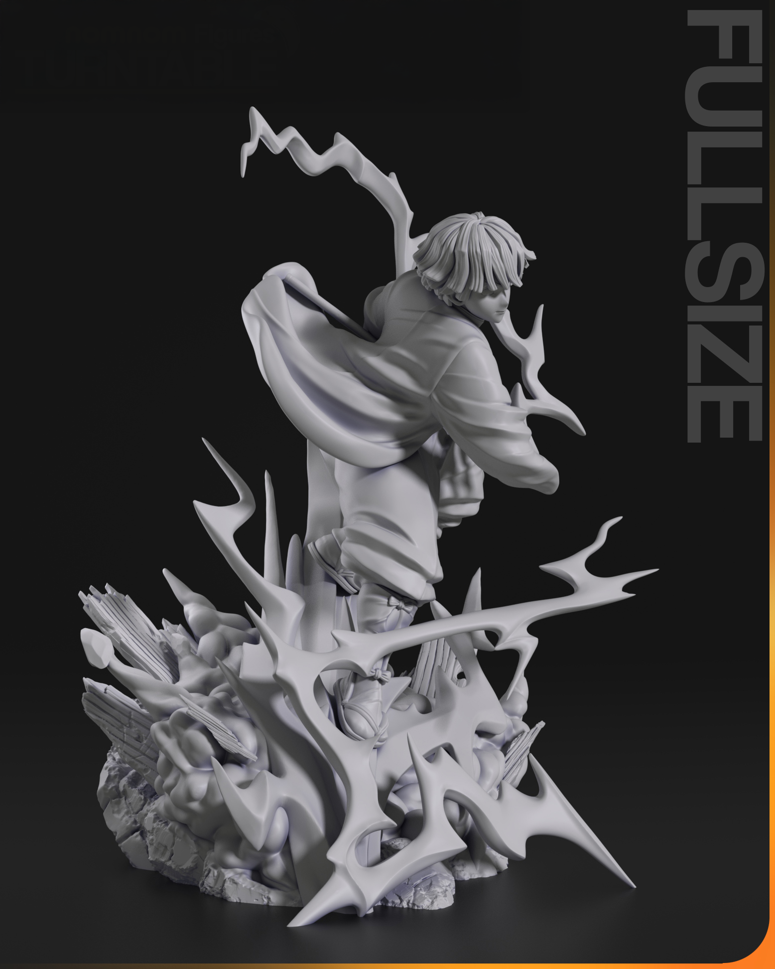 figurine zenitsu a peindre figurine demon slayer figurine anime manga