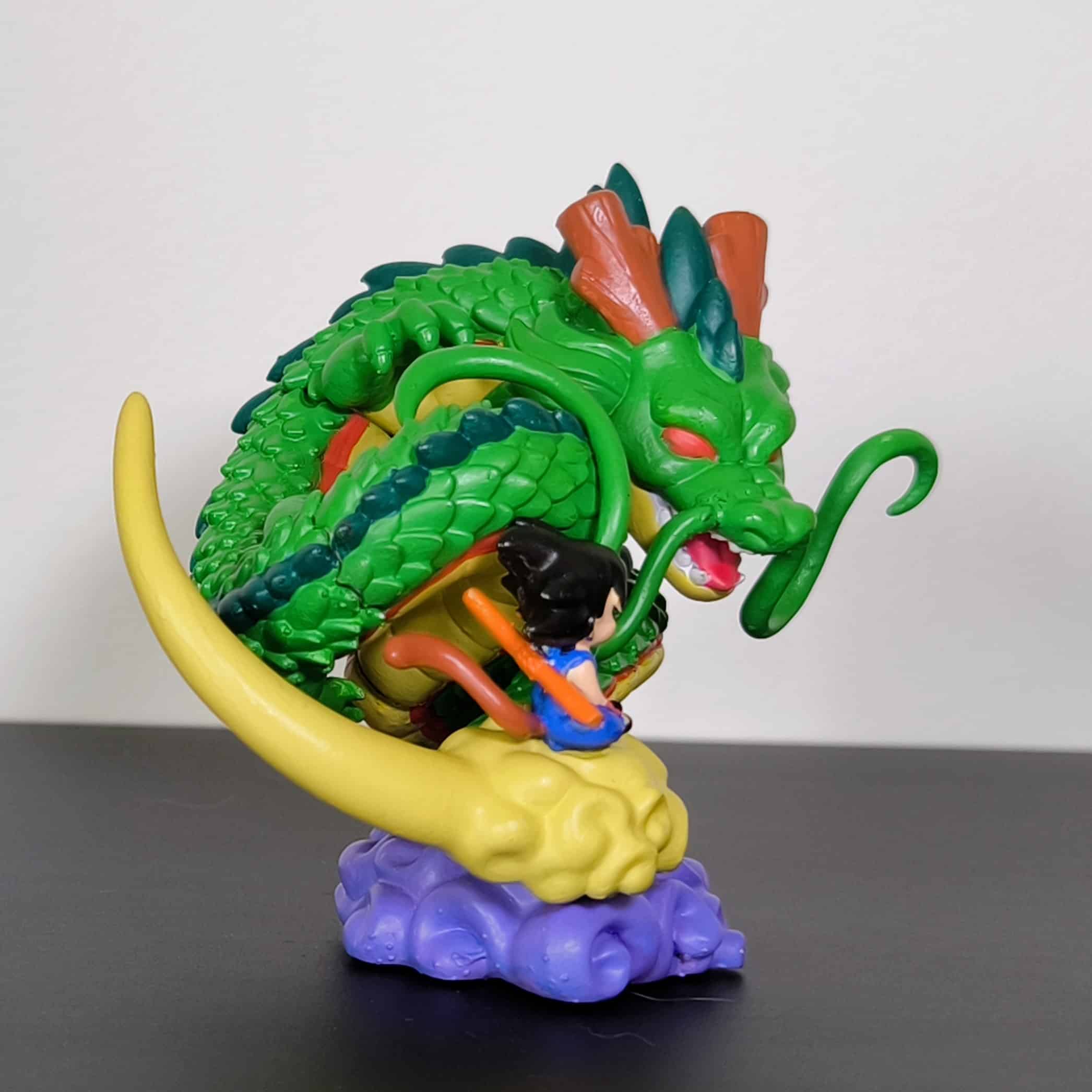 sangoku et shenron (dragon ball)