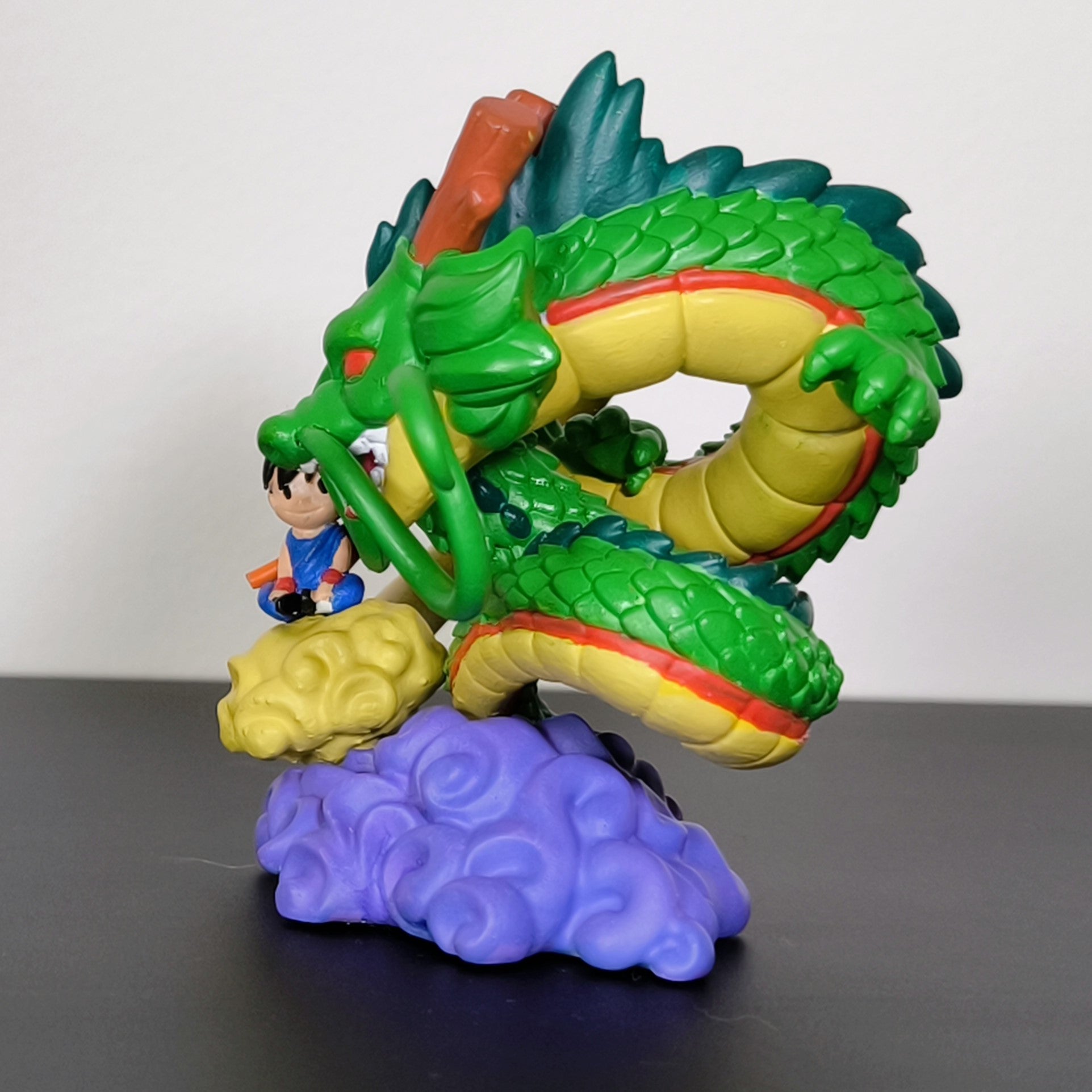 sangoku et shenron (dragon ball)