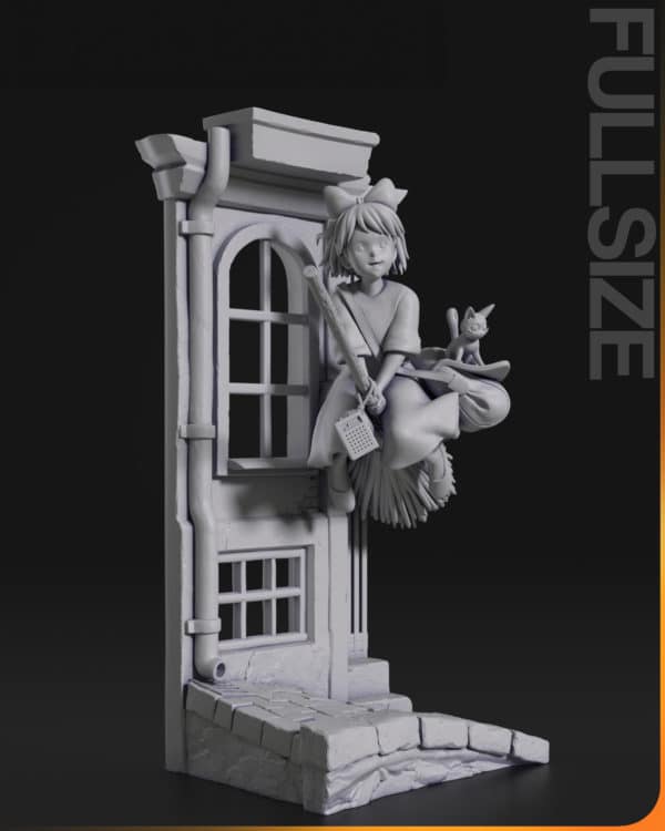 figurine à peindre kiki kiki la petite sorcière Manga anime studio Ghibli