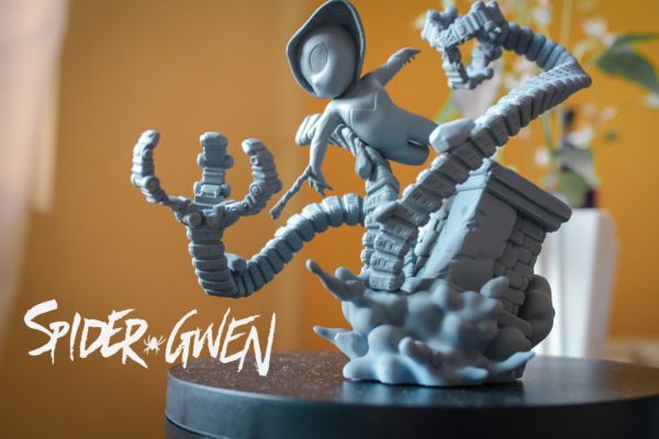 Figurine à peindre Spider Gwen Films Animation Spider verse