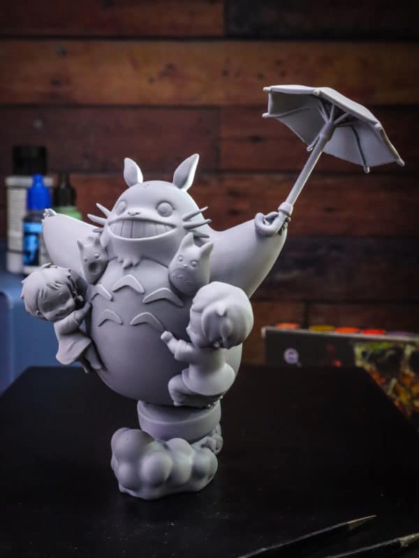 figurine à peindre Totoro mon voisin Totoro Manga anime studio Ghibli