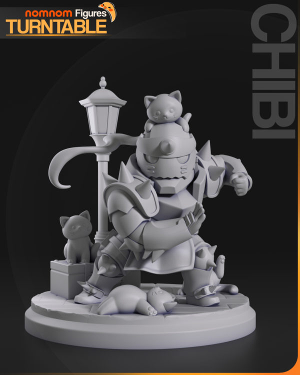 Figurine Alphonse Elric a peindre Figurine manga figurine Anime Figurine Fullmetal alchemist brotherhood (2)