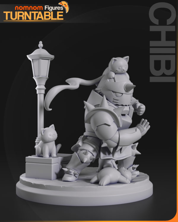 Figurine Alphonse Elric a peindre Figurine manga figurine Anime Figurine Fullmetal alchemist brotherhood (2)