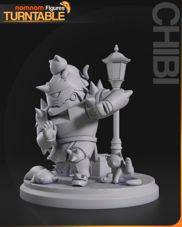 Figurine Alphonse Elric a peindre Figurine manga figurine Anime Figurine Fullmetal alchemist brotherhood (2)