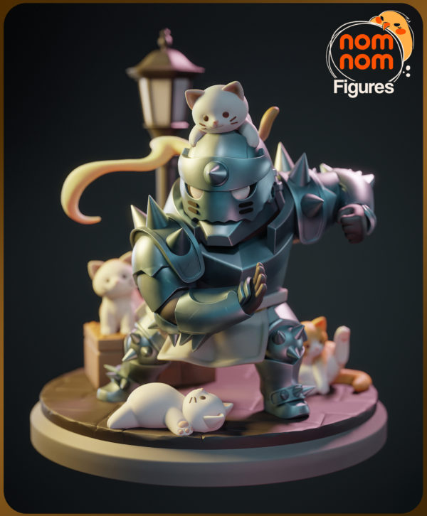 Figurine Alphonse Elric a peindre Figurine manga figurine Anime Figurine Fullmetal alchemist brotherhood (2)