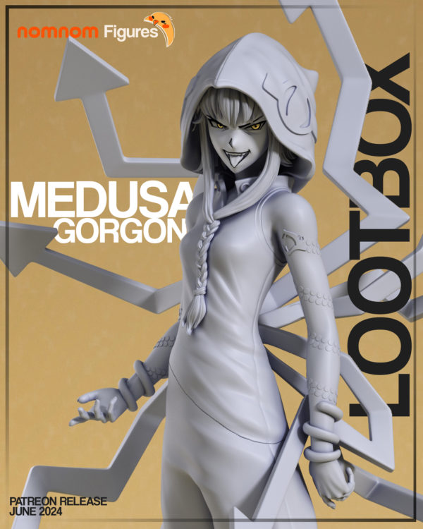 Figurine medusa soul eater a peindre Manga soul eater anime