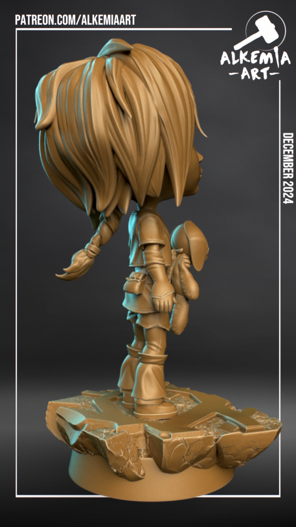 Figurine Powder a peidnre Figurine Arcane a peindre Figurine Netflix a peindre Figurine anime a peindre