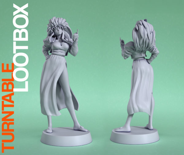 Figurine Ryoko Hakubi Tenchi Muyo! a peindre figurine Manga figurine anime retro